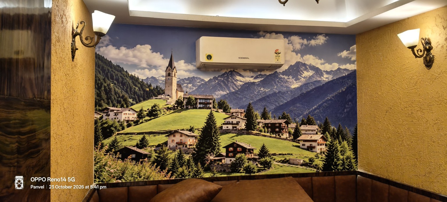 Scenic designer mural wallpaper